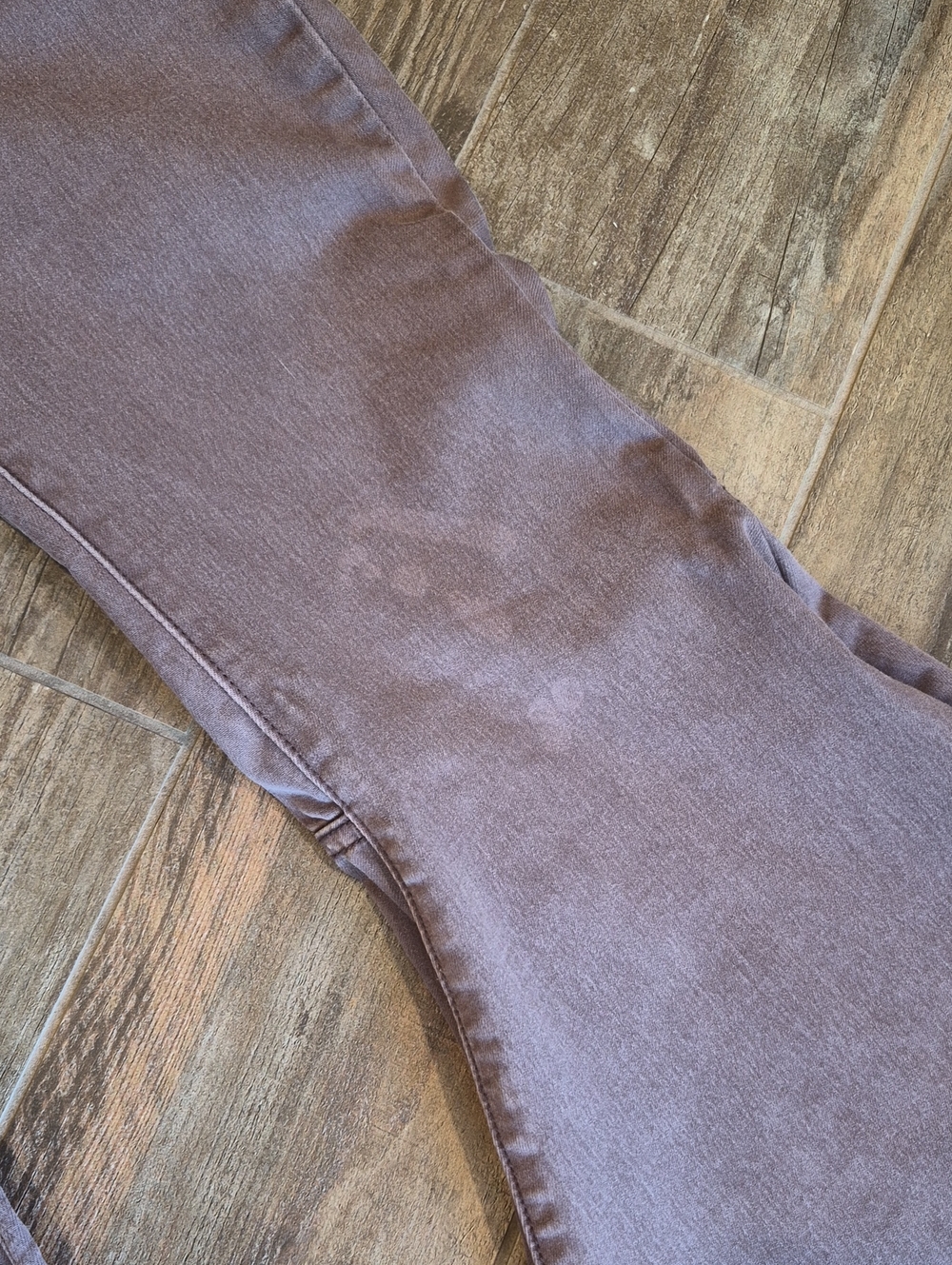 We the Free Grayish Purple High Rise Bell Bottom Flared Jeans, Size 27 - Picture 2 of 13